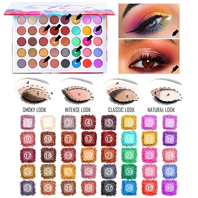 Travel Makeup Kit for Women Full Kit, Professional Makeup Set with Makeup Bag Makeup Gift Set for Women Girls Includes Foundation Eyeshadow Palette Lipstick Eyeliner Makeup Brush Set