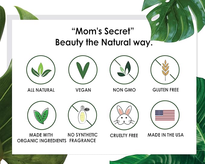 Mom's Secret Natural Organic Multi Cream Sticks, Highlighter and Bronzers 100% Natural, Vegan, Gluten Free, Cruelty Free, Made in the USA, 0.18 oz. (Dawn)