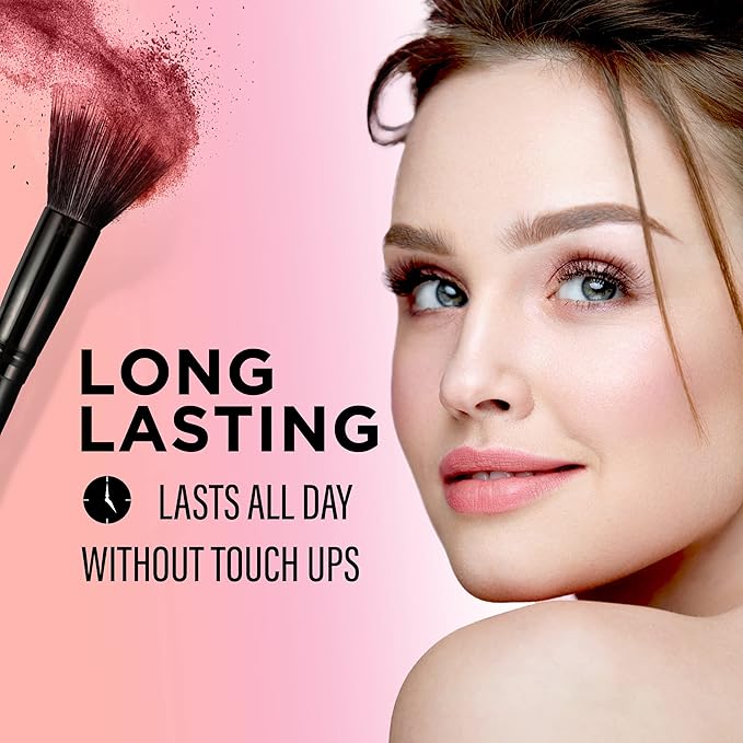 Berry Blush - Love Vibes Only 03 | Lightweight Long Lasting Matte Finish | with Shea Butter Vitamin A & C | Blendable & Buildable Coverage | 0.14 Oz/4g