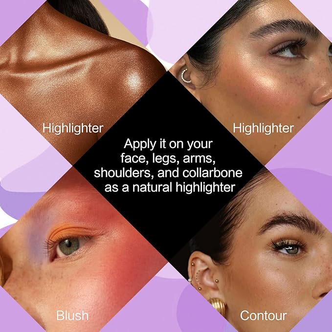 UCANBE Dewy Makeup Setting Spray + 86 Colors Eyeshadow Palette with 15pcs Makeup Brushes Set Matte Glitter Long Lasting Highly Pigmented Waterproof Contour Blush Powder Highlighter