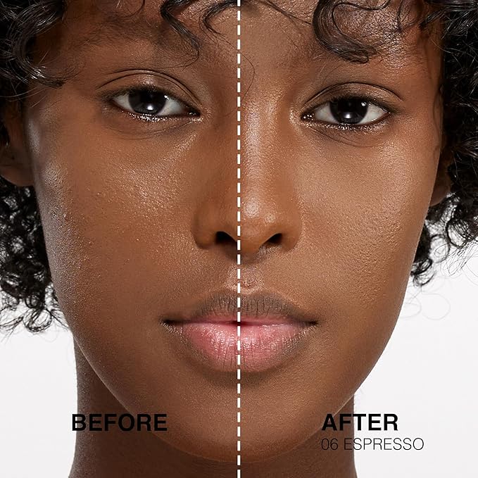 Liquid Foundation & Under Eye Concealer - Make Up Set for Flawless Dark Skin Base - Matte Foundation (Truffle) and Liquid Concealer (Espresso)
