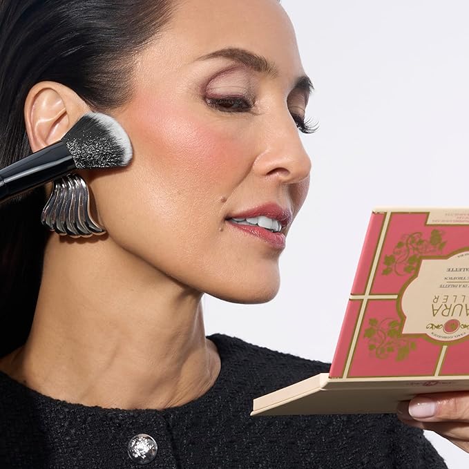 LAURA GELLER NEW YORK Party in a Palette, Ready to Jetset! + Baked Balance-n-Brighten Powder Foundation, Deep