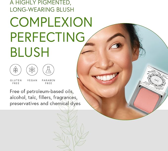 Pressed Powder Foundation + Blush Bundle | Luminous & Breathless | Light to Med Skin Tones
