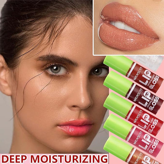 6 Colors Lip Tint Stain Set,Mini Velvet Lip Tint Watery Lip Stain Long Lasting Waterproof Moisturizing Lip & Cheek Tint,Hydrating,Natural Glossy Liquid Lipstick Lip Gloss Kits for Women (Set B)
