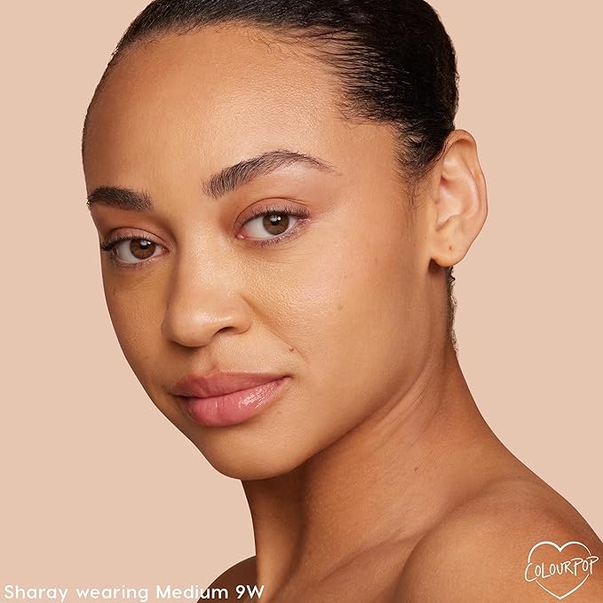 ColourPop Pretty Fresh Tinted Moisturizer - Hydrating Skin Tint with Lightweight Coverage - Formulated with Hyaluronic Acid & Coconut Water for Healthy-Looking Skin - Medium 9W (1.45 oz)