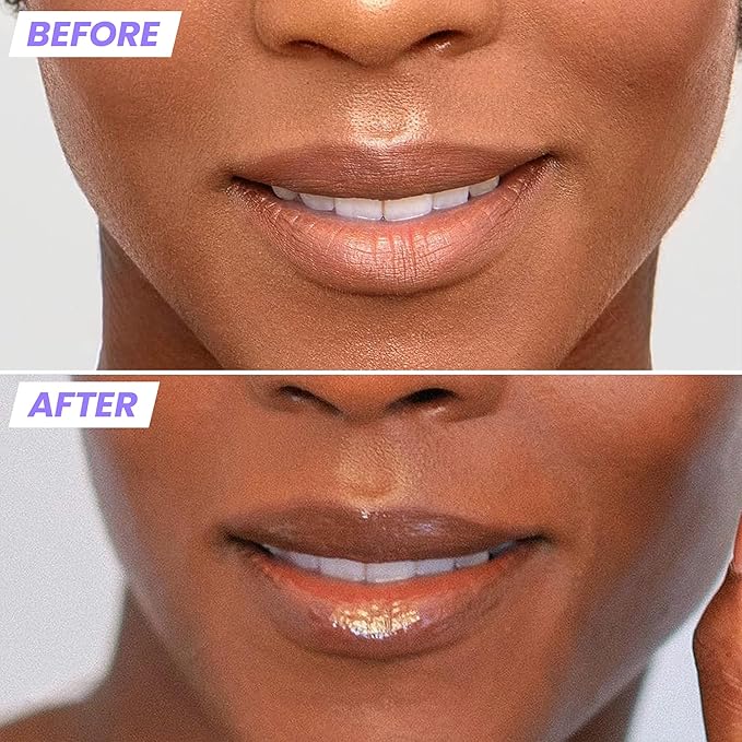 Wonderskin Lip Liner Pencil (Nutmeg) - 360 Contour Lipliner, Long Lasting, Sharpenable, Waterproof and Transfer-Proof with Clear Glitter Lip Gloss, Hydrating and High Shine Finish