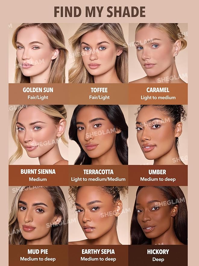 SHEGLAM Sun Beam Matte Liquid Bronzer-Burnt Sienna