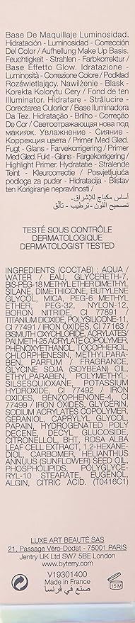 By Terry Brightening CC Serum, Hydrating, Brightening, Illuminating & Color Correcting Skin Primer For Your Face, Sunny Flash, 1 fl oz