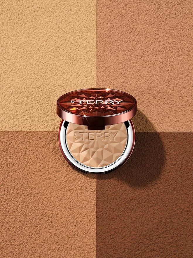 By Terry Tea To Tan Sun Bronzer, Hydrating & Smoothing Skincare-Infused Bronzing Powder, Vegan Formula, 1 Fair Bronze