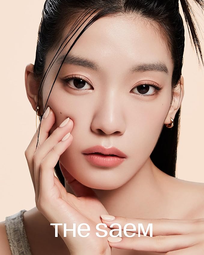 THESAEM Saemmy's Crema Velvet Tint 01 Caramel Whip – Matte Lip Cream Velvet Finish Lip Makeup with Natural Plumping Effect - Long Lasting Smooth Fluffy Lips, 0.1oz.