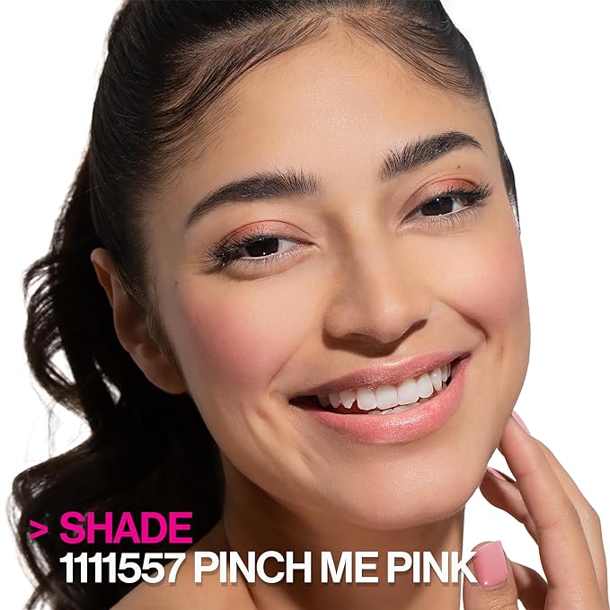 wet n wild Color Icon Blush Bed of Roses, Mega Last High-Shine Lipstick Pinky Ring Cruelty-Free Makeup Bundle