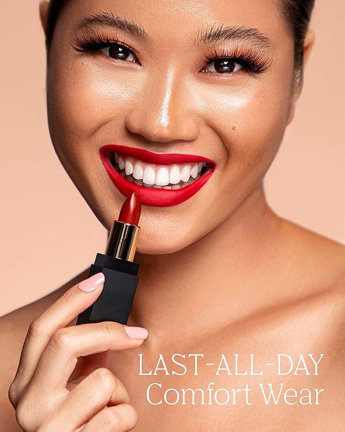 by Patricia De León | High Powered Lipstick (Panamá Paradise) | Intensely Colored Soft Coral Matte Finish Lipsticks | Long Lasting Hydrating Formula, Creamy Texture & Weightless Coverage | Vegan | .14 fl oz