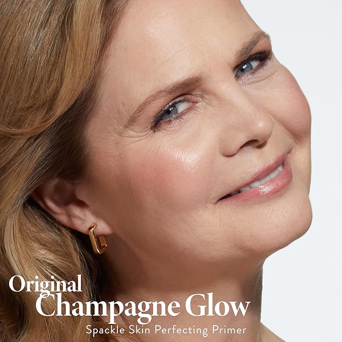 LAURA GELLER NEW YORK Prime-n-Set Duo: Spackle Primer + Spackle Mist Boost Setting Spray with Electrolytes (01 Champagne Glow + Electrolytes, 5.0 Fl Oz)