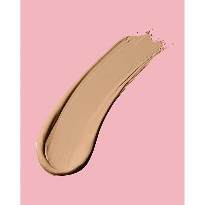 Neutrogena Healthy Skin Radiant Brightening Cream Concealer with Peptides & Vitamin E Antioxidant, Lightweight Perfecting Concealer Cream, Non-Comedogenic, Hazelnut Medium 01 warm undertones, 0.24 oz