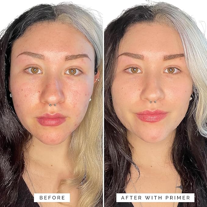 Elizabeth Mott - Thank Me Later Color Correcting Face Primer (30g) and Thank Me Later Face Makeup Setting Spray (95ml) - Cruelty Free - (2-Pack Bundle)
