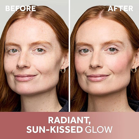 No7 Pro Artist Color & Glow Cream Blush Stick - Dual-Ended Blush for Cheeks, Eyes & Lips - Delivers Soft-Focus Radiance and Buildable Color - Rose Pink/Pearl Glow (10g)