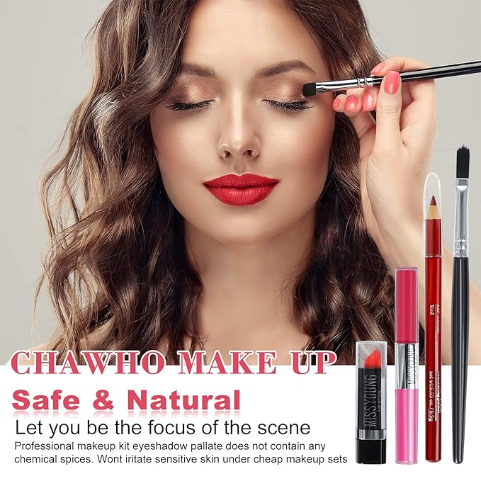 VolksRose All In One Makeup Kit - Multi-Purpose Makeup Surprise Gift Set & Beauty Essentials for Beginners