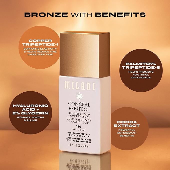 Milani Sun Kiss Bronzing Drops - Deep
