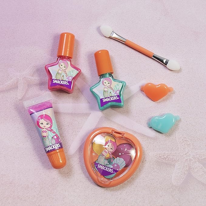 Lip Smacker Smackers 9-Piece Beauty Collection Set- Mermaid (Pack of 2)