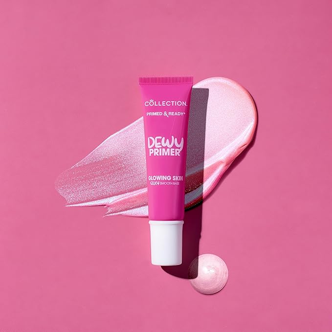 Cosmetics Primed and Ready Illuminating Primer, Dewy Finish For Dry Skin, 25ml, Pearl (Packaging may vary)