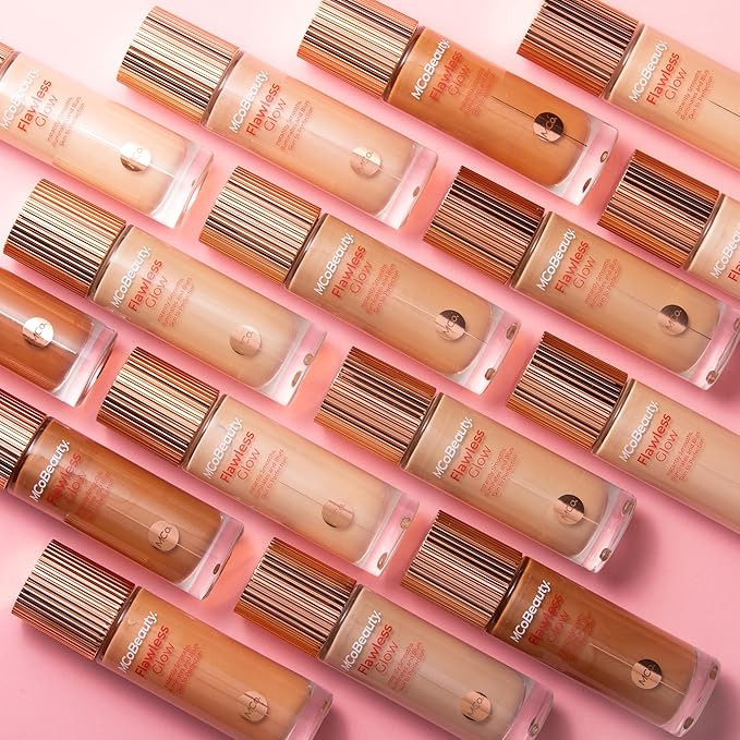 MCoBeauty Flawless Glow Luminous Skin Filter, 4.5 Medium, Healthy Glow with Natural Radiance, Vegan, Cruelty Free Cosmetics