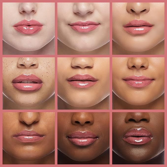 Maybelline Lifter Gloss, Hydrating Lip Gloss with Hyaluronic Acid, High Shine for Plumper Looking Lips, Silk, Warm Mauve Neutral, 0.18 Ounce
