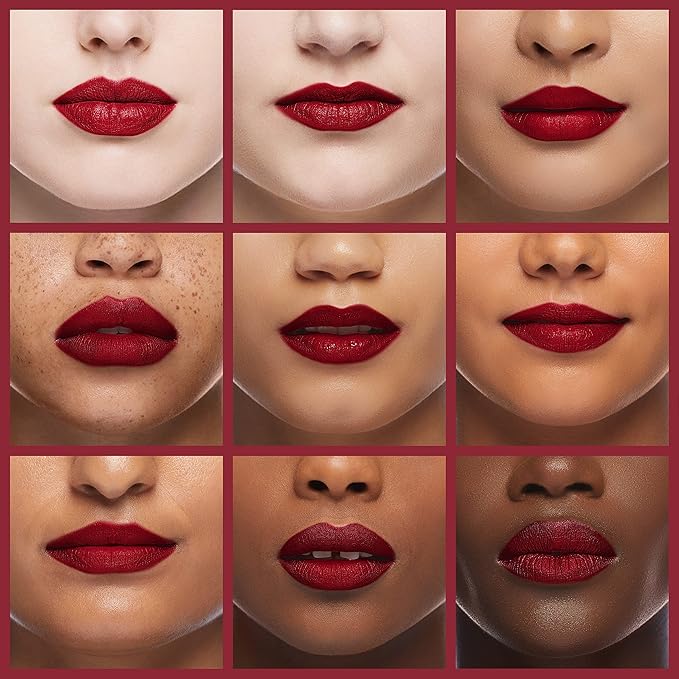 Maybelline Color Sensational Lipstick, Lip Makeup, Matte Finish, Hydrating Lipstick, Nude, Pink, Red, Plum Lip Color, Divine Wine, 1 Count