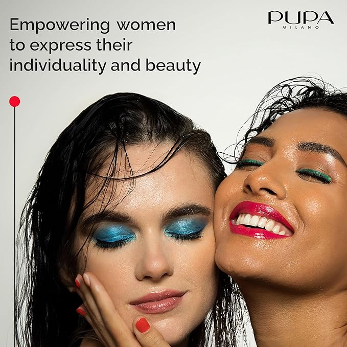 Pupa Milano Make Up Stories Eyeshadow Palette 004 Rose Addicted - 7-Shade Shadow Collection with Matte, Satin, and Metallic Color Options - High Pigment Formula - Soft, Blendable Texture - 0.469 oz