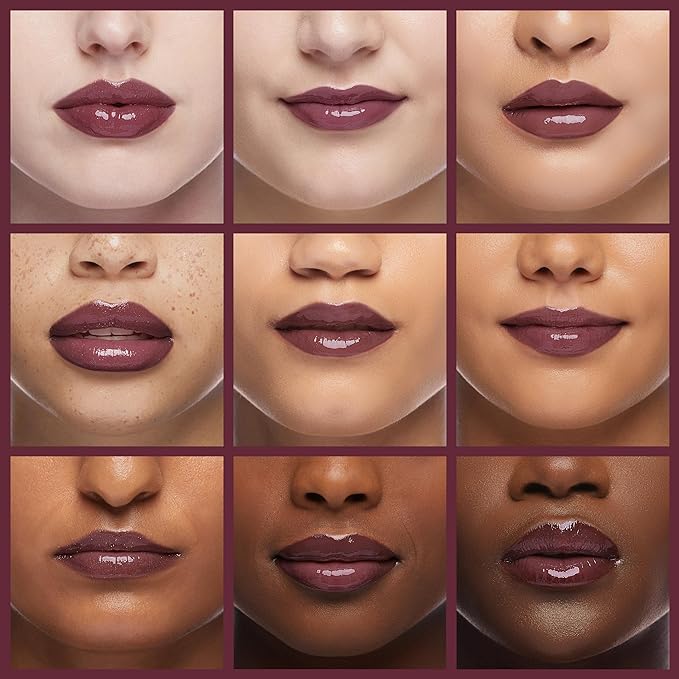 Revlon Super Lustrous Lip Gloss, Non-Sticky, Hydrating, High Shine Finish, 265 Black Cherry, 0.13 oz