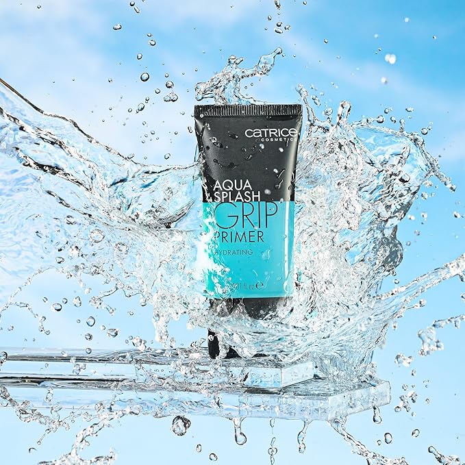 Catrice | Aqua Splash Grip Primer + Niacinamide & Hyaluronic Acid | Hydrates Skin & Grips Product for Long Lasting Make Up | Vegan & Cruelty Free