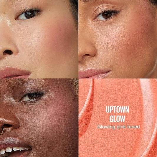 Maybelline Sunkisser Multi-Use Liquid Blush and Bronzer, Blendable, Longwear, Glowy Make Up, Uptown Glow, 1 Count