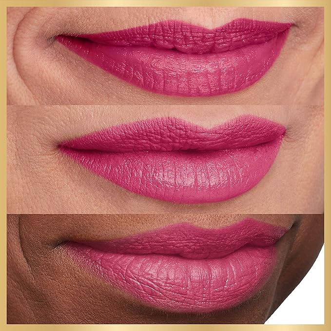 L’Oréal Paris Age Perfect Satin Lipstick with Precious Oils, 206 Vibrant Fuchsia, 0.13 Ounce