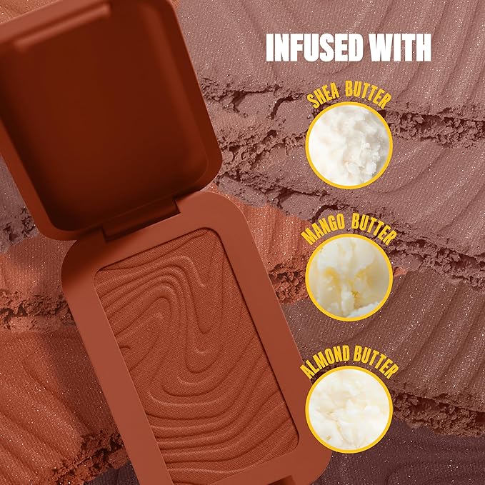 NYX PROFESSIONAL MAKEUP Matte Buttermelt Bronzer, Longwear Face Makeup with Up to 12 Hours of Wear, Vegan Formula - Butta Match (Light Medium Warm)