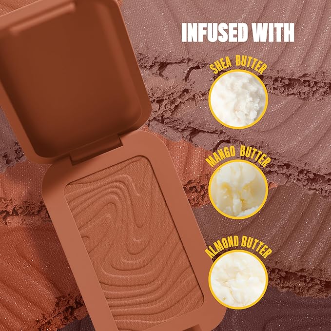 NYX PROFESSIONAL MAKEUP Matte Buttermelt Bronzer, Longwear Face Makeup with Up to 12 Hours of Wear, Vegan Formula - Butta Ballin (Medium Warm)