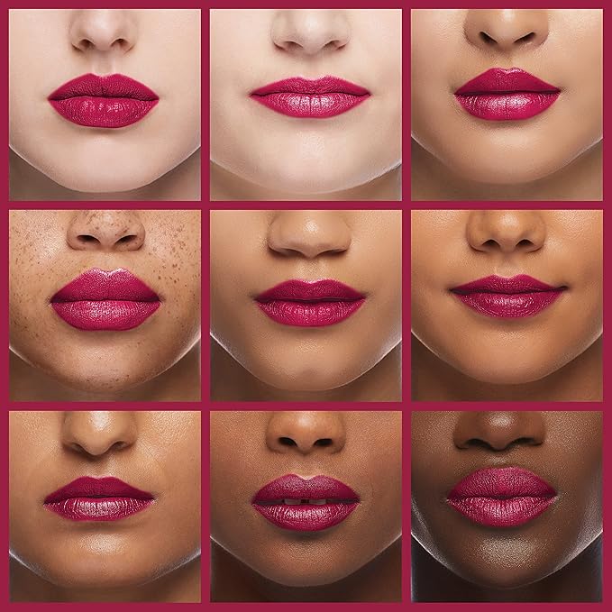 wet n wild Silk Finish Lipstick, Hydrating Rich Buildable Lip Color, Formulated with Vitamins A,E, & Macadamia for Ultimate Hydration, Cruelty-Free & Vegan - In The Near Fuchsia