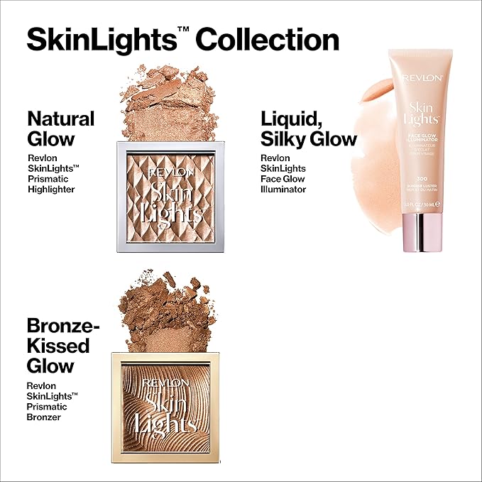 Revlon Skinlights Face Glow Illuminator, Liquid Bronzer, Sunrise Luster, 1 Fl Oz