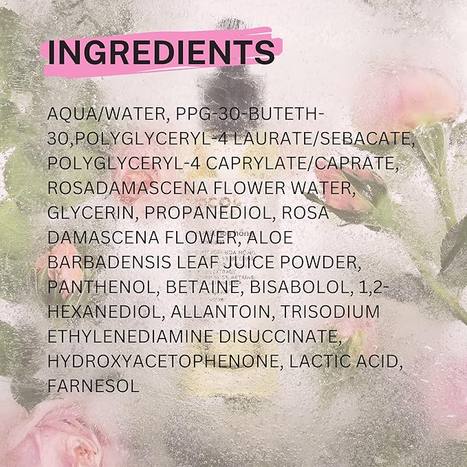 Cocoon Rose Micellar Water. Organic Hydrating Makeup Remover for Dry & Normal Skin (4.73 fl oz)