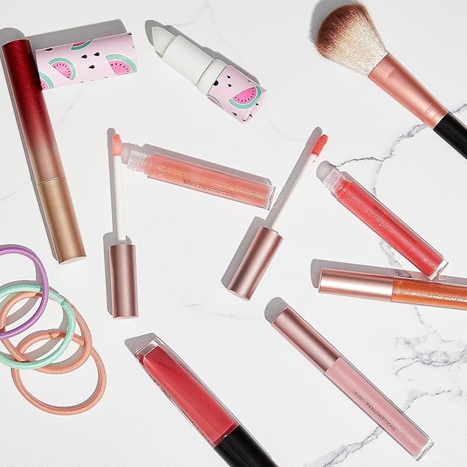 Body Prescriptions Lip Gloss Collection | 10 Shades Complete Lip Makeup Set, Liquid, 2 ML Each Tube
