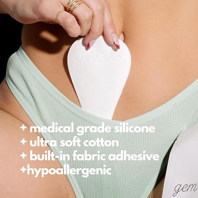 Luxury Camel Toe Concealer - 2 Pack - Hypoallergenic, UltraSoft, Fashion-Grade Adhesive, Medical Grade Silicone, Skin Friendly, Reusable, Sweat & Waterproof, Thin Design, Active & Swimwear