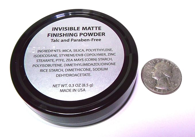 Large Size Pressed HD Translucent Neutral No Color Invisible Matte Finishing Setting Powder Shine Free Reduce Fine Lines and Wrinkles Oil-free No Animal Testing Cruelty Talc & Paraben Free
