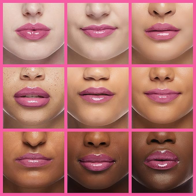 Raspberry Tinted Lip Oil - Hydrating & Non-sticky, Plump & Repair Lip Glow Oil, Fresh Texture