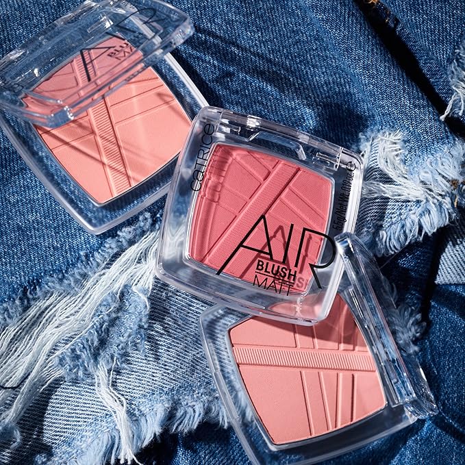 Catrice | AirBlush Matte | Blendable, Lightweight, Long Lasting Powder Blush for Natural & Fresh Make Up | Vegan & Cruelty Free | Made Without Parabens & Microplastic Particles (120 | Berry Breeze)