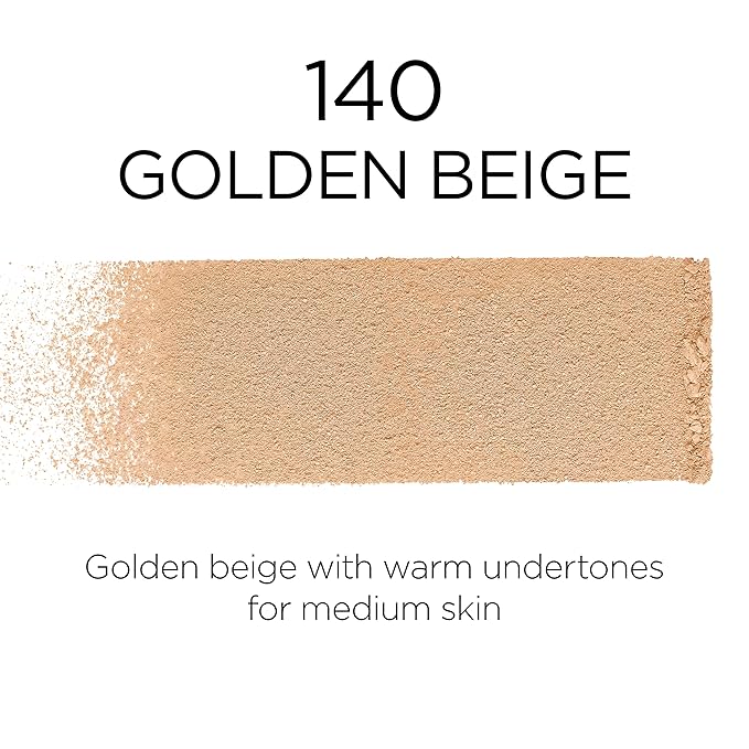 L'Oreal Paris Makeup Infallible Fresh Wear Foundation in a Powder, Up to 24H Wear, Waterproof, Golden Beige, 0.31 oz.