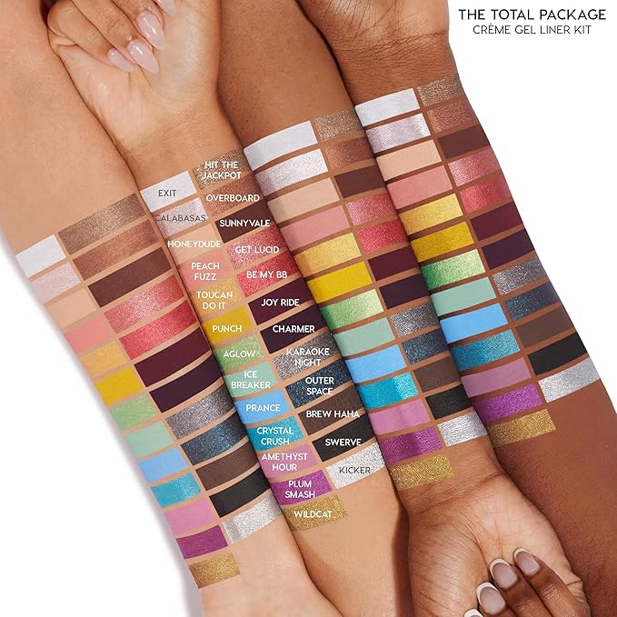 ColourPop Brown Eyes Bundle – BFF Crème Gel Liner in Sunnyvale (0.01 oz) & BFF Mascara in Brownie Points (0.24 fl oz), Waterproof, Long-Wearing, Vegan Eye Makeup Duo