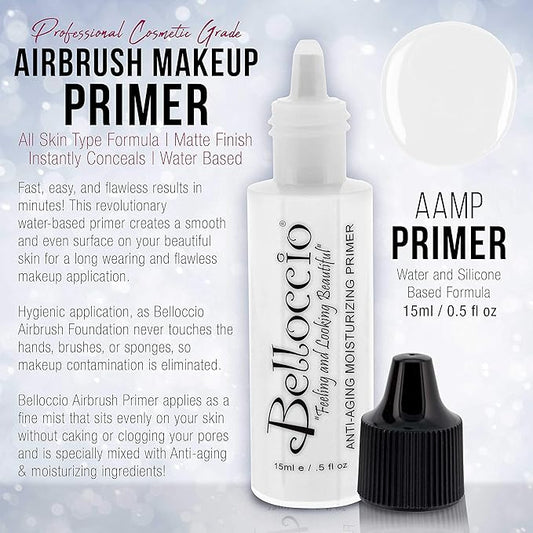 1/2 Ounce Bottle of Anti-Aging Moisturizing Primer (#AAMP) Belloccio's Profes...