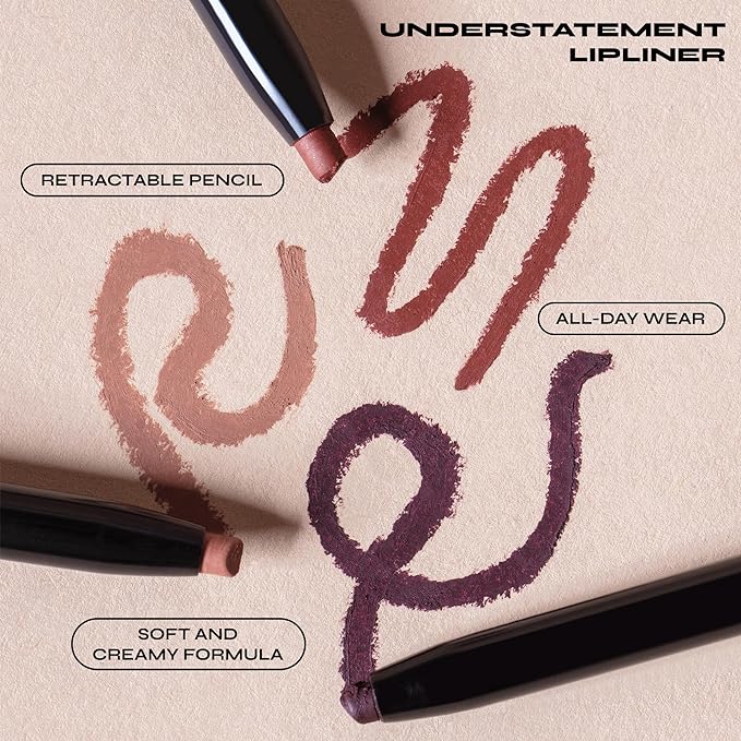 Milani Stay Put Longwear Liquid Lipstick Unhinged + Understatement Lipliner Pencil - Highly Pigmented Retractable Soft Lip Liner Pencil + Keep It Full Nourishing Lip Plumper - Moonlight