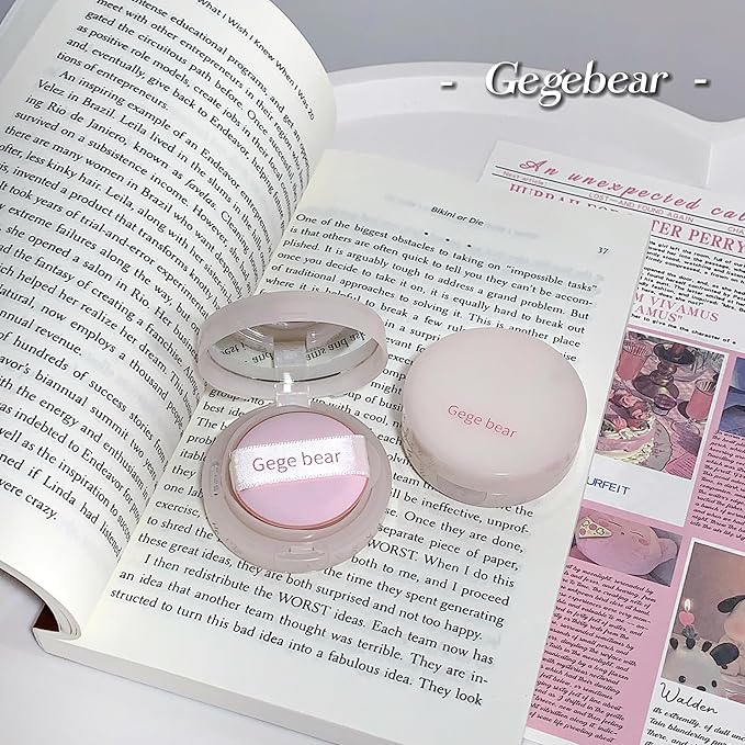 Powder Blush, Lightweight, Smooth, Natural Powder Blush with Long-Lasting All-Day Face Enhancing Makeup Color, Blends Easily,1 Count(1, 02 Cute Pink, Medium)