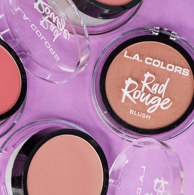 L.A. COLORS Rad Rouge Blush, Like Totally CBL730 (Pack of 2)