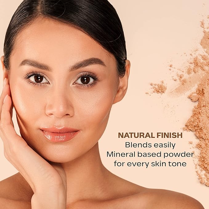 Faces Canada Mineral Loose Powder,Smooth Matte Finish, Flawless Look, Absorbs Oil And Sweat, Soft Glow, Sand Beige, 7 gms