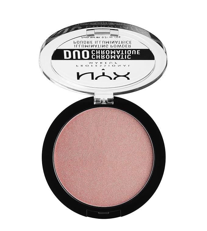 NYX PROFESSIONAL MAKEUP Duo Chromatic Illuminating Powder, Crushed Bloom